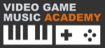 video game music academy logo